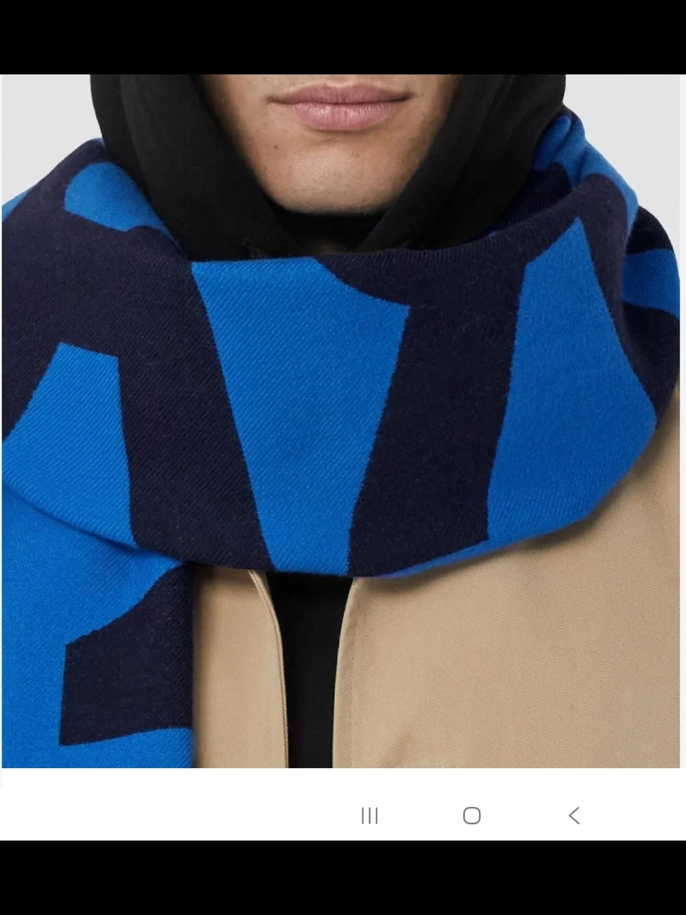 Burberry bold black